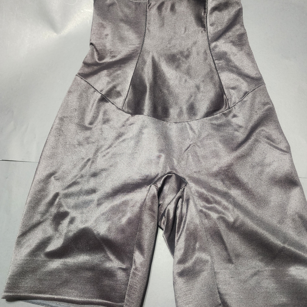 Cupid Black Satin Garment Shapewear Size Medium